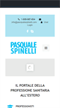 Mobile Screenshot of pasqualespinelli.com